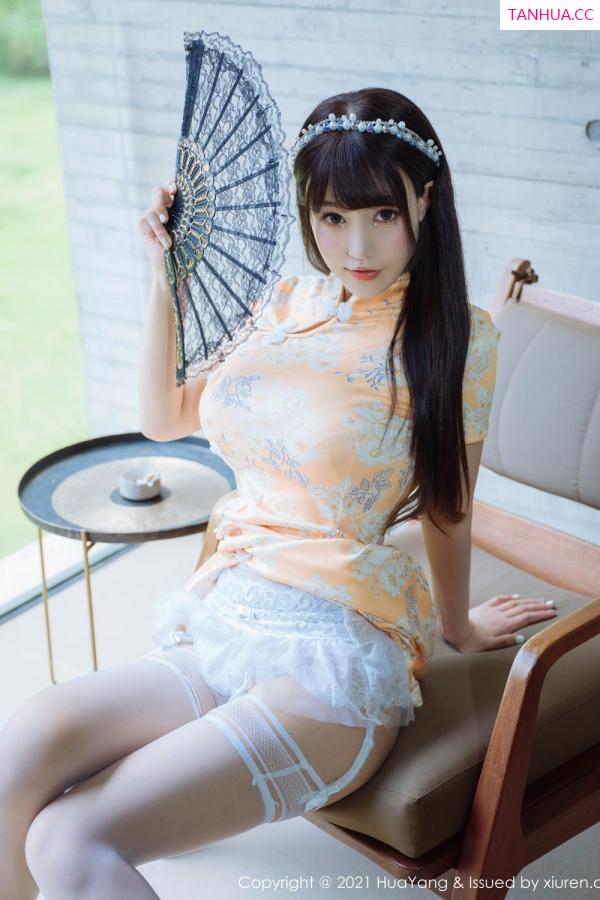 朱可 barbie可儿 朱可儿桂林旅拍 绚丽浪漫的旗袍第6张图片